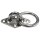 Augplatte mit Ring, rostfrei, Wandhalterung, Deckenhalterung