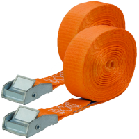 2er Set Gurt mit Klemmschloss 125kg 5 Meter