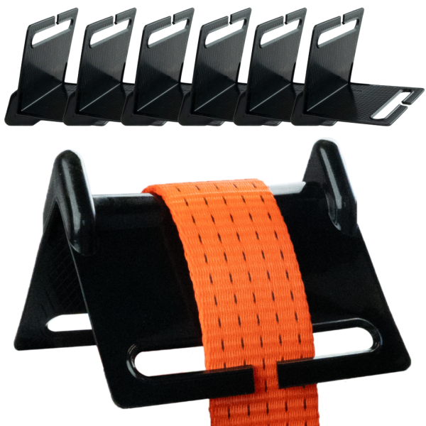 MCS Profi Kantenschoner schwarz, 6er Set - sehr stabil, 6 Stk