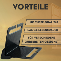 MCS Profi Kantenschoner schwarz, 6er Set - sehr stabil, 6 Stk