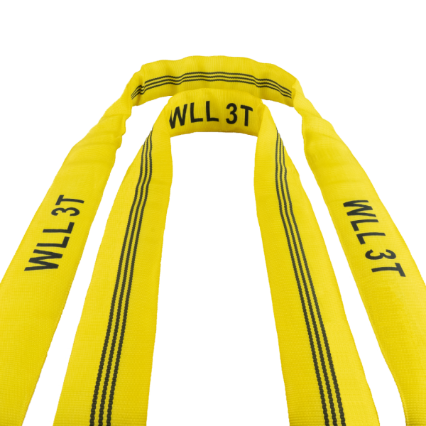 MCS Rundschlinge / Hebegurt / Hebeband / Schlinge - 3to - 4m Nutzlänge / 8m Umfang